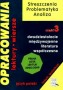 Opracowania lektury, wiersze. Część 3. Dwudziestolecie międzywojenne, literatura współczesna