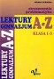 Streszczenia problematyka Lektury gimnazjum A-Z Klasa 1-3