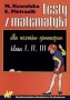 Testy z matematyki dla uczniów gimnazjum