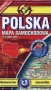 Polska 1:1 400 000 kieszonkowa mapa samochodowa