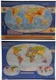 Świat Mapa podręczna fizyczyczno-administracyjna