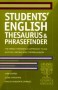 Students`english thesaurus &amp; phrasefinder