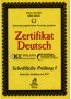 Zertifikat Deutsch - Schriftliche Prufang 1