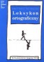 Leksykon ortograficzny