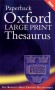 Oxford Large Print Thesaurus